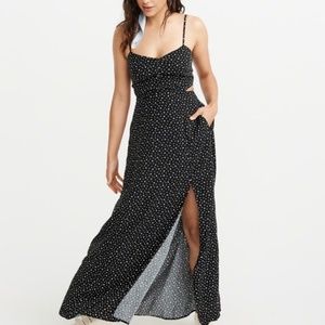 Abercrombie & Fitch Cutout Maxi Dress